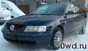 Битый автомобиль Volkswagen Passat