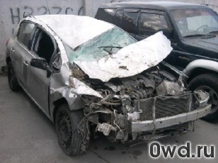 Битый автомобиль Toyota Auris