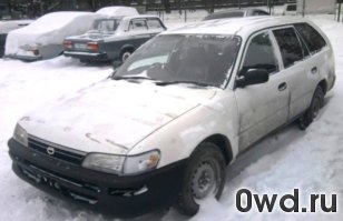 Битый автомобиль Toyota Corolla