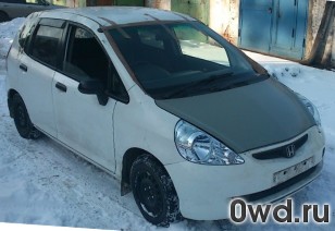 Битый автомобиль Honda Fit