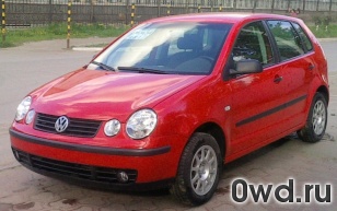 Битый автомобиль Volkswagen Polo