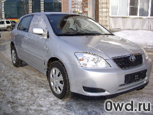 Битый автомобиль Toyota Corolla